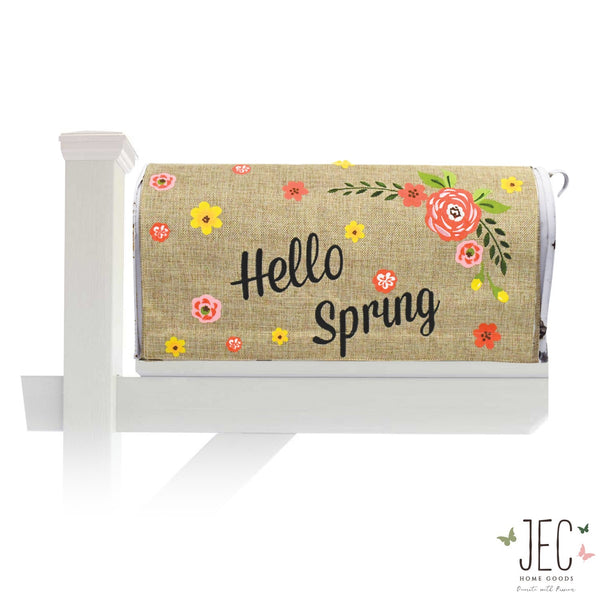 Spring Rose Mailbox Cover