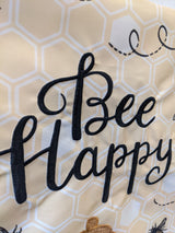 Bees Honeycomb 2-Sided Garden Flag 12.5x18"